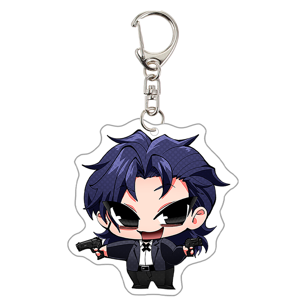 羅威刃】アクリルキーホルダーセット | ヒューマンバグ大学公式グッズ