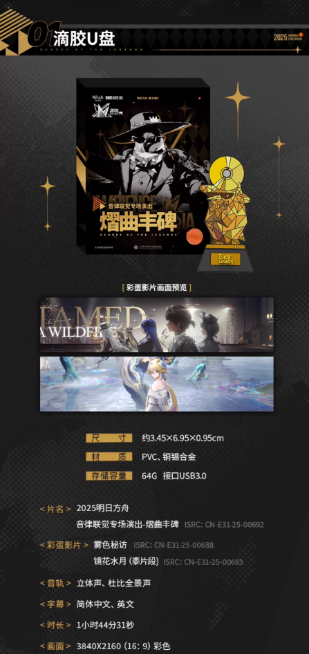 通販】アークナイツ「2025音律聯覚」熠曲豐碑 ギフトボックス | Nekotani