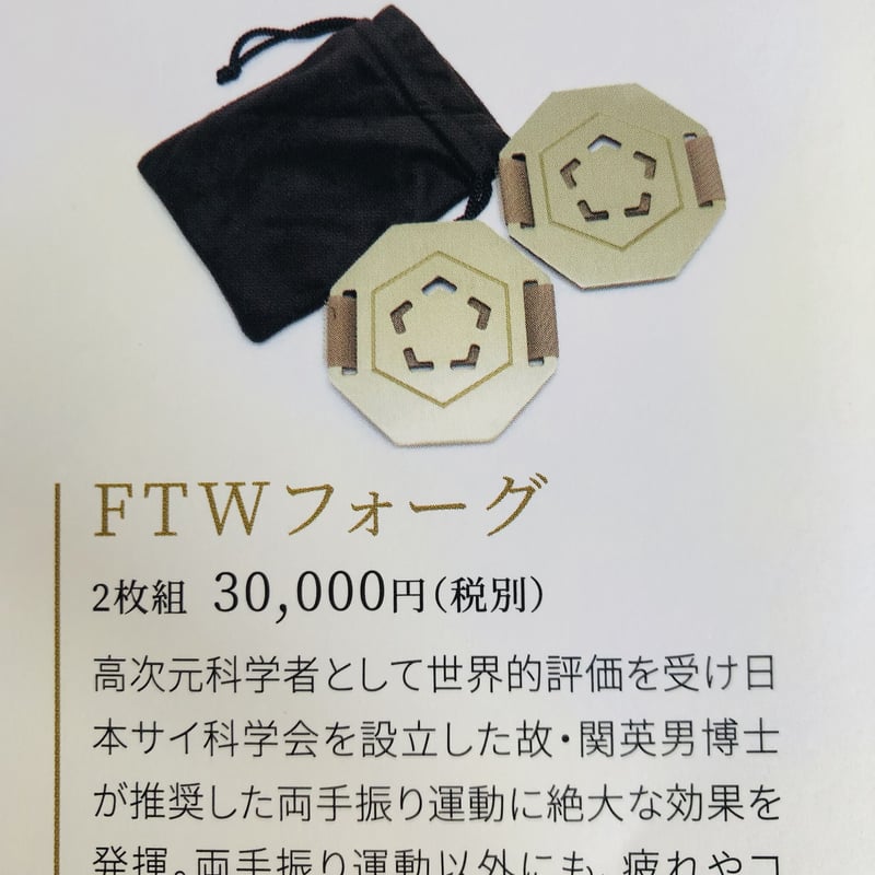 FTWフォーグ(フラット型) | Salon de Starsia