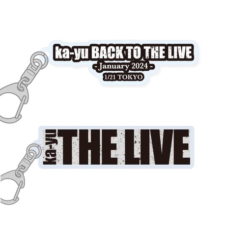 CATEGORY ka-yu BACK TO THE LIVE OFFICIAL GOODS