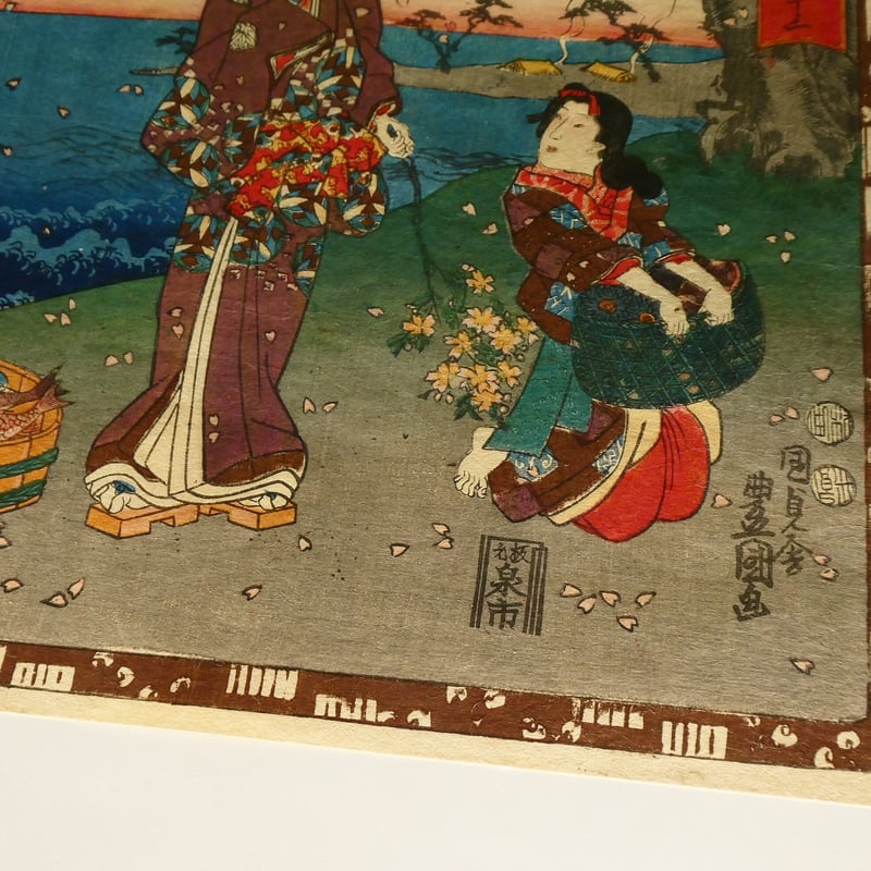 三代歌川豊国 其姿紫の写絵 十三/UTAGAWA TOYOKUNIⅢ | ギャラリー奏美庵