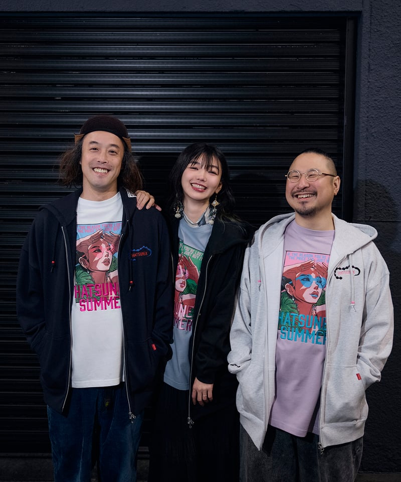 Hatsunex “MITERU” Zip upパーカー（フラミンゴアッシュ） | HATSU