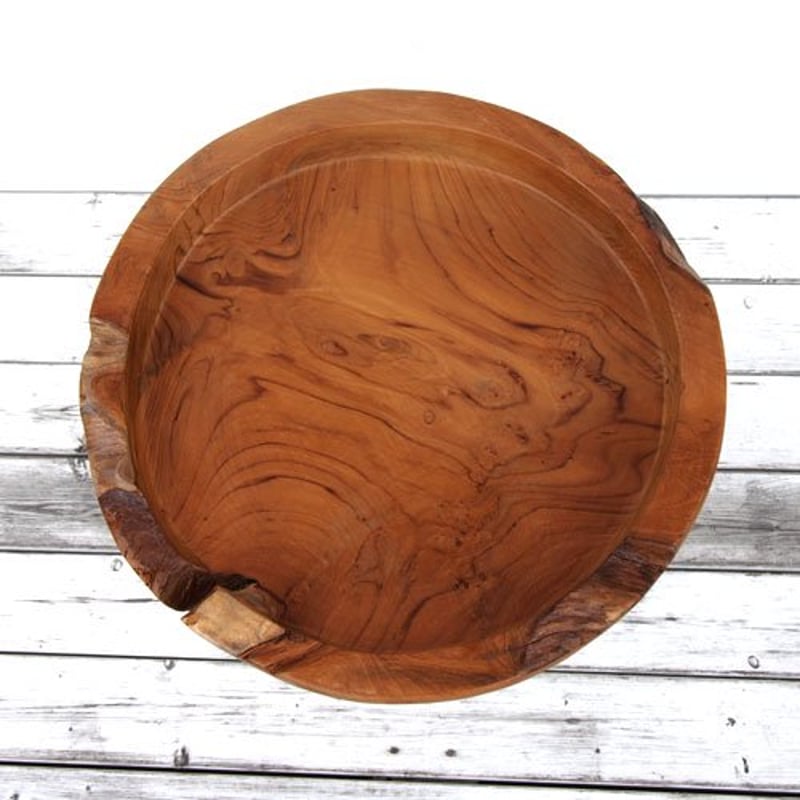 チーク無垢材とアイアンのサイドテーブル | インテリアショップPasar