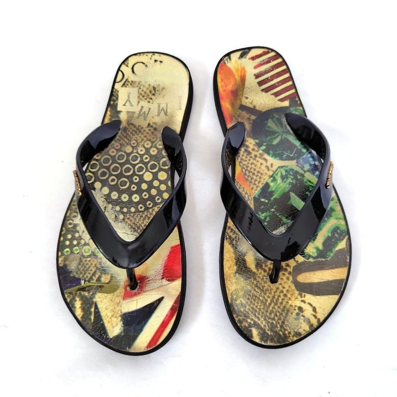 メンズ☆超希少☆JIMMY CHOO【ジミーチュウ】ビーチサンダル トング