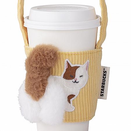 台湾スタバ】人気の「猫ドリンクホルダー」＆「茄芷袋(漁師網バッグ