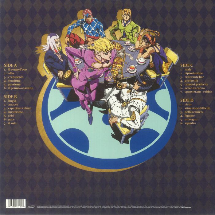 Yugo KANNO - Jojo's Bizarre Adventure: Golden Wind Vol 1: Overture