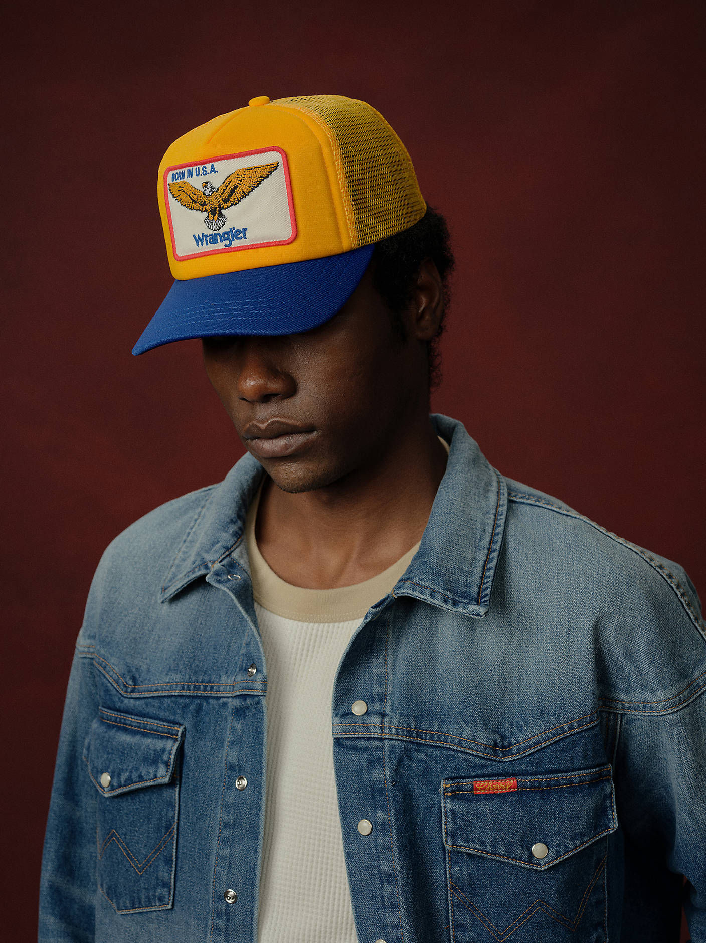 Wrangler® x Cherry Trucker Hat | Wrangler® x Cherry | Wrangler®