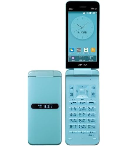 Amazon | KYOCERA au GRATINA 4G KYF31 White | 携帯電話本体 通販