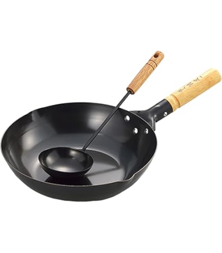 Amazon｜錦見鋳造 魔法のフライパン 北京鍋 27cm｜中華鍋 オンライン通販