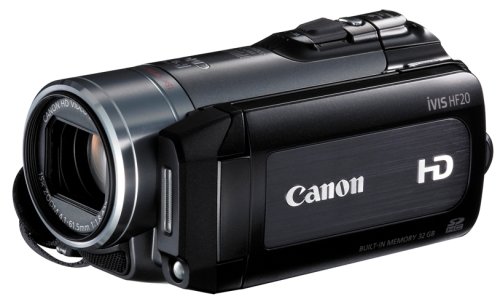 Canon Digital Video Camera IVISHFG20 2.37 MP 10X Zoom 32GB Black