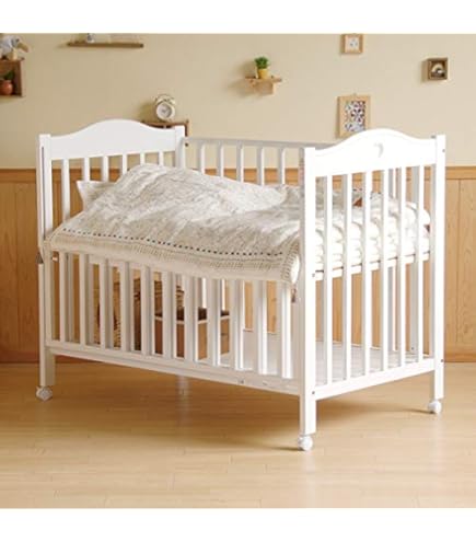 Amazon | サワベビー L型プチベリー ナチュラル No.6 ミニベビーベッド