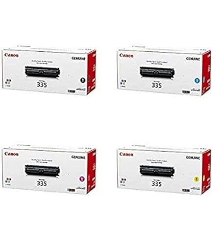 Amazon.co.jp: CANON トナーカートリッジ335 カラー3色セット 純正品