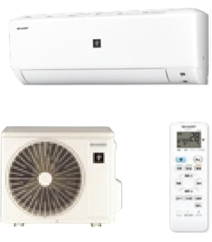 Amazon | シャープ (SHARP) エアコン DHシリーズ ホワイト系 主に6畳