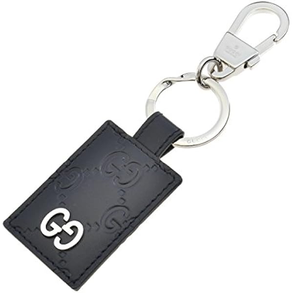 Amazon.co.jp: グッチ GUCCI GGアイコン レザー キーリング