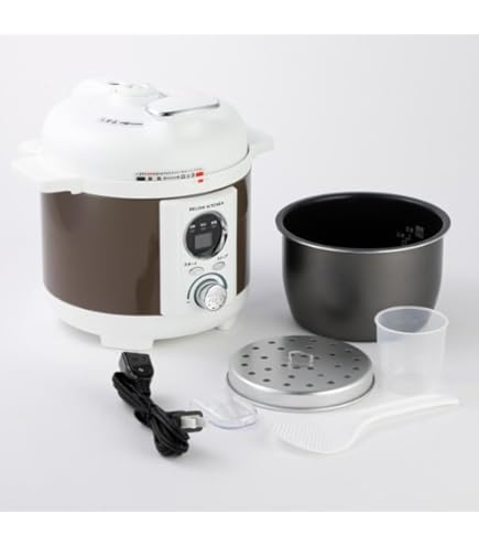 Amazon | Re・De Pot ホワイト | Re・De | 圧力鍋