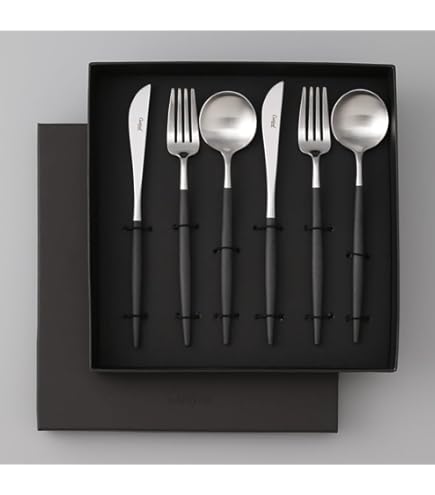 Amazon｜クチポール(Cutipol) GOA/ゴア ブラック GO024 ディナー24点