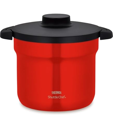 Amazon｜サーモス 真空保温調理器 シャトルシェフ 4.5L パンプキン KBA