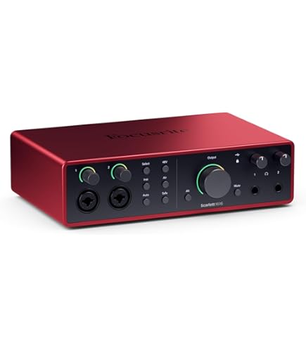 Amazon.co.jp: Focusrite Scarlett 8i6 3rd Gen オーディオ