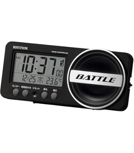 Amazon.co.jp: キングジム 時計 スマートアラーム リンクタイム 黒