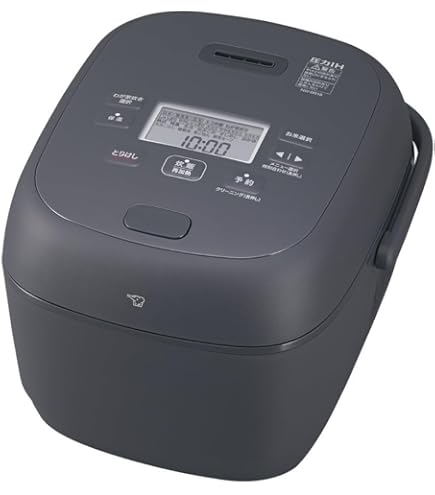 Amazon | 象印マホービン 炊飯器 1升 ブラック NW-JX18-BA | 象印