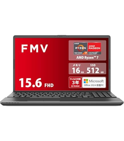Amazon.co.jp: FMVU75B3B [LIFEBOOK UH75/B3 ピクトブラック