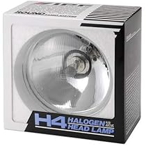 Amazon.co.jp: IPF ヘッドライト ASSY ハロゲン H4 丸形 4灯式