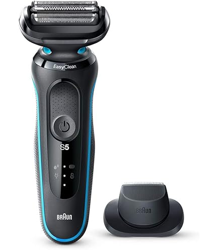Amazon.co.jp: ブラウン(Braun) 50-B1000S(ブルー) 密着シリーズ5 充電