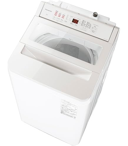 Amazon.co.jp: パナソニック 全自動洗濯機 洗濯8kg NA-FA80H9-W
