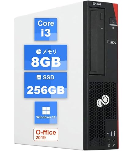 Amazon.co.jp: 富士通 ESPRIMO D588/BX Core i5-9500 3GHz 8GB 256GB