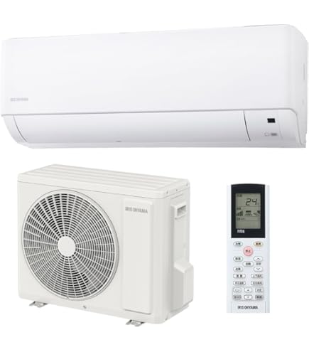 Amazon | アイリスオーヤマ エアコン 6畳用 ルームエアコン 2.2kW 上下