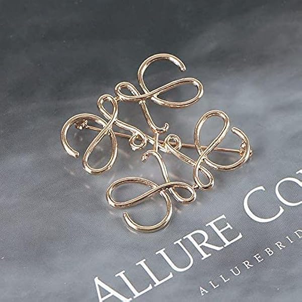 Amazon | [ロエベ] アナグラム ブローチ ブローチ 11125020 0038 8130