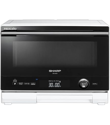 Amazon | シャープ ヘルシオ 無線LAN対応 30Lタイプ レッド AX-XW300-R