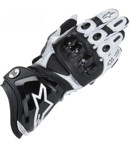 Amazon | [アルパインスターズ] バイクグローブ ブラック/ホワイト
