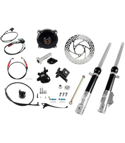 Amazon | ミニモト NCY製エイプ50/100用ディスク化フロントフォーク