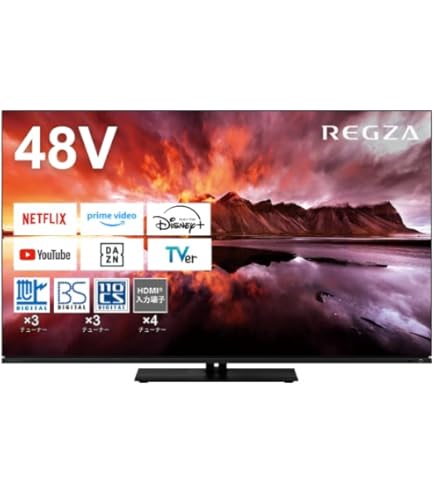 Amazon | LG OLED 48V型 48インチ 4K有機ELテレビ 薄型テレビ 薄型液晶