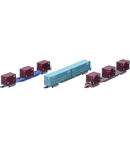 Amazon | TOMIX Nゲージ 限定 コキ107形 増備型 ・ 西濃運輸コンテナ付