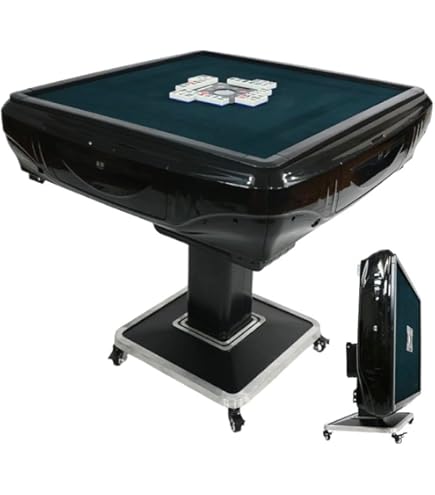 Amazon.co.jp: 雀華 全自動麻雀卓 折りたたみ 雀卓 麻雀卓 麻雀 静音