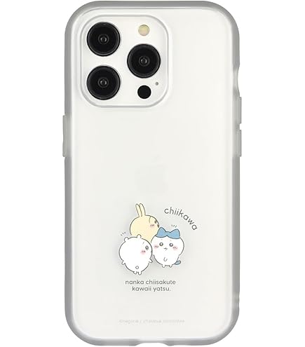 Amazon.co.jp: グルマンディーズ ちいかわ IIIIfit Clear iPhone16 Pro