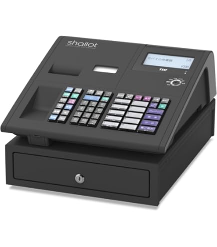 Amazon | CASIO 電子レジスター 4部門 1シート Bluetooth対応 SR-C550