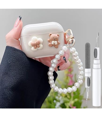 Mainrenka Cute Kawaii AirPods Pro Case for Women and Girls