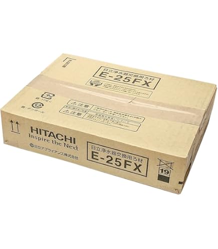 Amazon.co.jp: 日立 E-25X 浄水器カートリッジ（PE-25W、PE-25V、PE