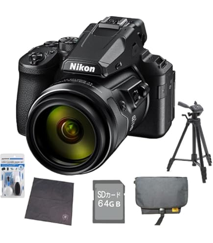 Amazon | 【セット】Nikon デジタルカメラ COOLPIX P950 ブラック