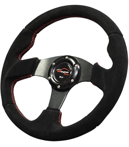 Amazon | KTS ディープコーンステアリング 32φ スウェード