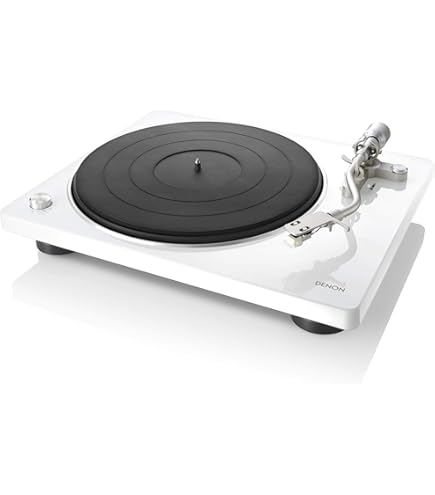 Amazon | audio-technica ステレオターンテーブルシステム ホワイト AT