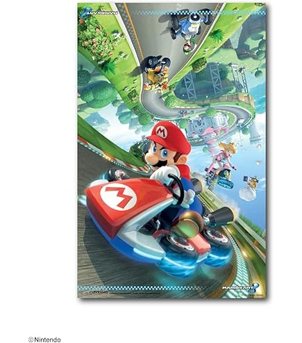 Amazon.co.jp: Super MarioマリオKart 8デラックスマキシポスター61 x