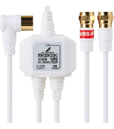 Amazon | 日本アンテナ 屋内用ダブル分波器 DC専用 STSW2D | 日本