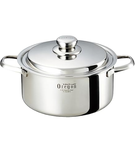 Amazon｜ビタクラフト 両手鍋 深型 ウルトラカパー 4.0L 9025｜両手鍋