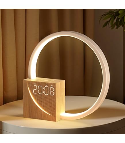 Amazon | 光目覚まし時計 inti4 | inti | ベッドサイドランプ