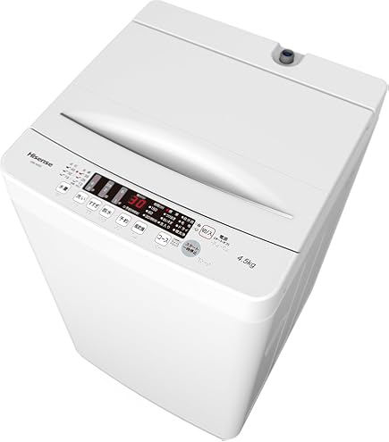 Amazon.co.jp: ハイアール 4.5kg 全自動洗濯機 ホワイトHaier JW-C45A