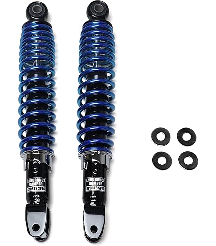 Amazon | エンデュランス バイク リアサスペンション 黒ボディ 金